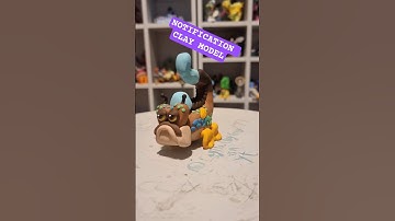 Pinghound msm clay model #msm #clayart #mysingingmonsters #shorts