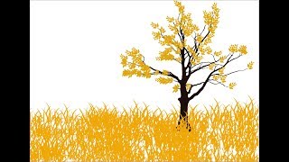 Creating Desert tree in CorelDraw