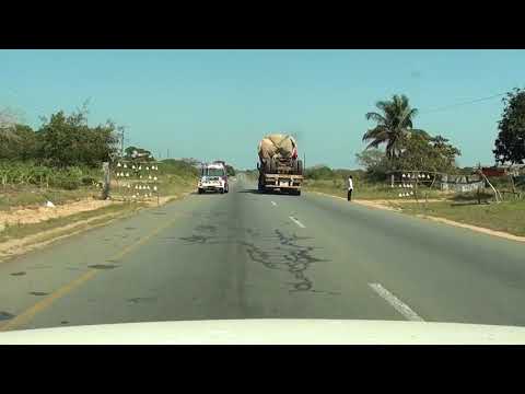 HD Driver View: From Tofo, Inhambane to Maputo along the EN1