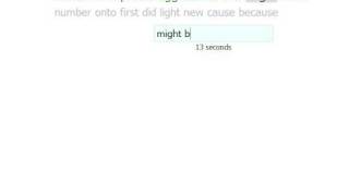 Facebook Bebo Typing Speed App - 172 WPM screenshot 4