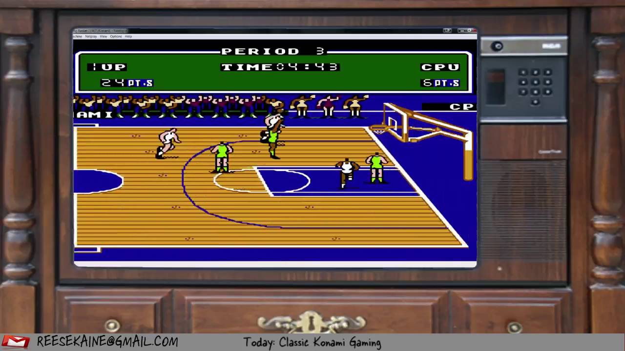 Exciting Basketball (Double Dribble) (NES) YouTube
