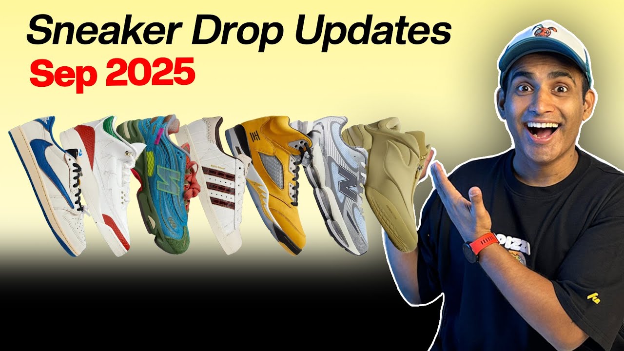SEPT 2025 Sneaker Drop Updates 🚀 Early Info | Resale | Sneaker Drops in India