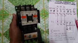 PART1-TERMINAL NUMBERING AND CONTACTS OF MAGNETIC CONTACTOR