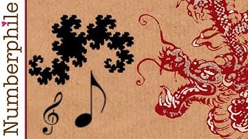 Dragon Curve to Music - Numberphile