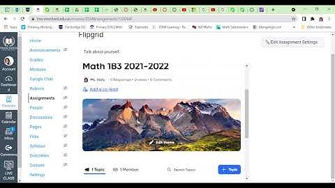 Flipgrid Integration with Canvas