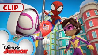 Rhino Tricks the Toothy Fairy 🦷 | Marvel's Spidey and his Amazing Friends | @disneyjunior