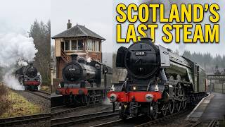 Scotland’s Last Years of Steam Railways | Lost Lines, Blue Trains & Closures #Scotland #Steam #fyp