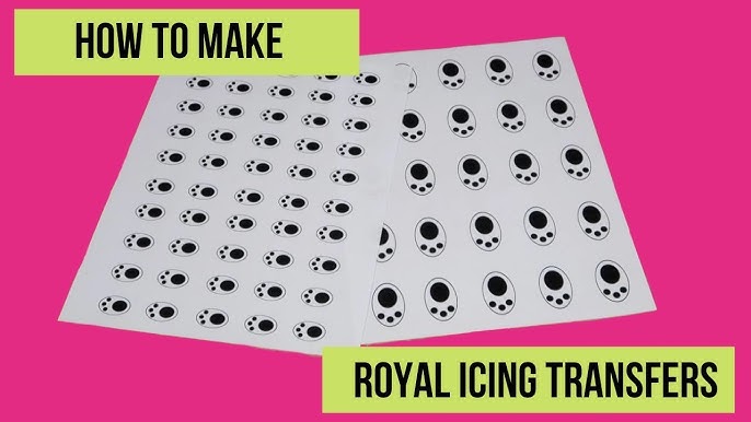 How to Make Royal Icing Eyes