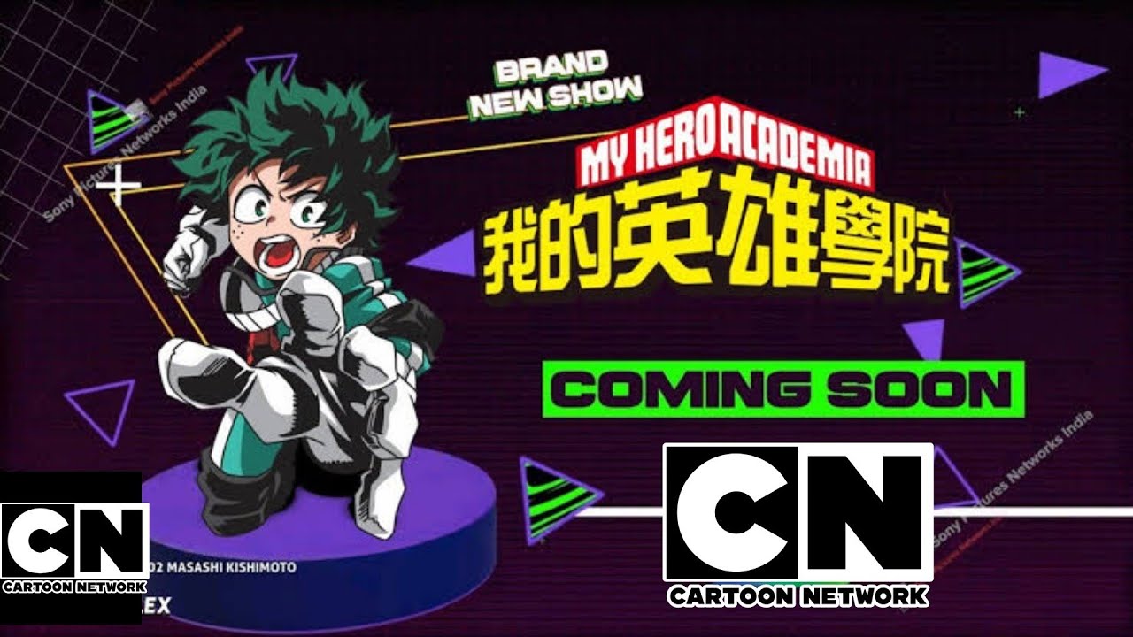 Cartoon Network India Reveals My Hero Academia Dub Information