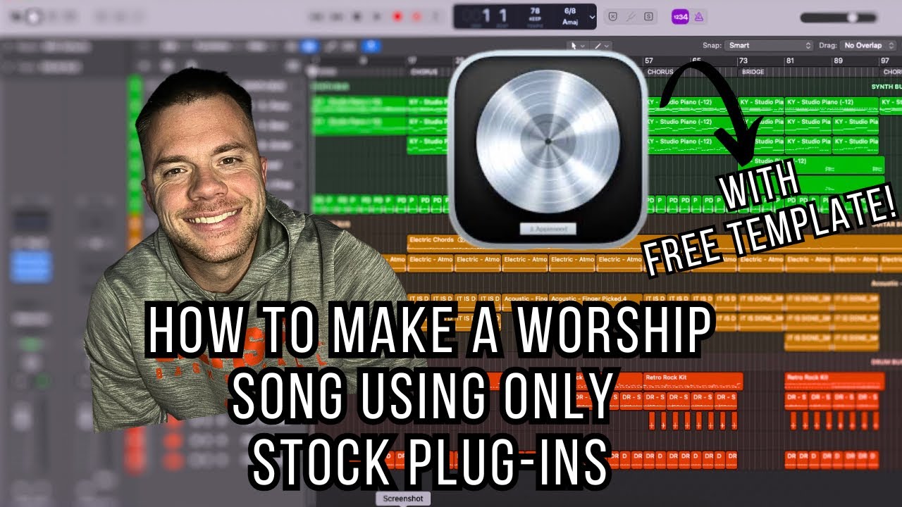 How to make a worship song using only stock plug ins free logic pro
