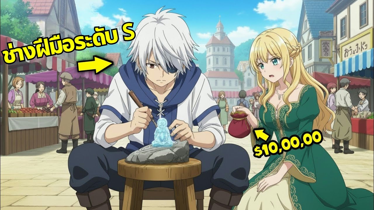 ช่างถูกเนรเทศ แต่เป็นคนเดียวในโลกที่แค่จับหินก็กลายเป็นสมบัติ - สรุปมังงะ