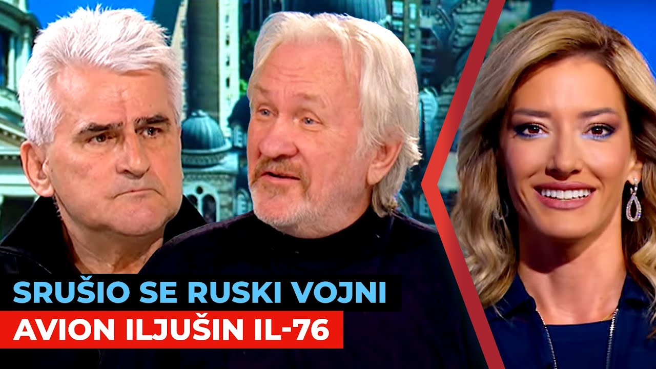 Srušio se ruski vojni avion Iljušin IL-76 I Boriša Mandić i Stevan Ignjatović I URANAK1