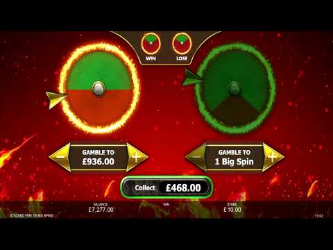Stacked Fire 7s Big Spins (Inspired Gaming) 🎯 Super lucky ONLINE CASINO! WATCH! ☘️☘️