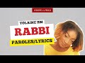 Yolaine bm  rabbi paroles