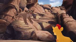 The Lion Guard Lions Of The Outlands Kion Tries To Escape The Outsiders Scene [HD]
