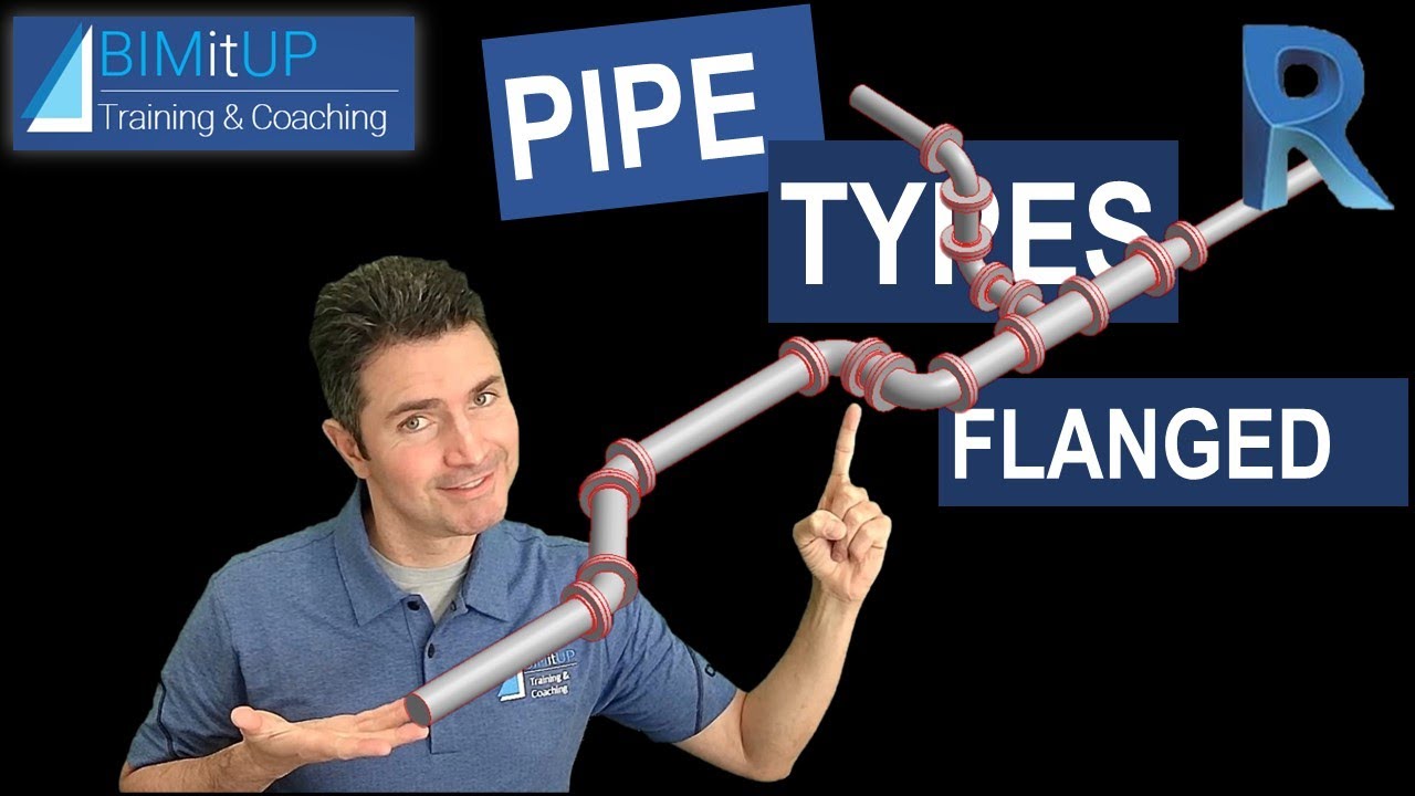 How to Create a Flanged Pipe Type in Revit MEP (Flanged Routing