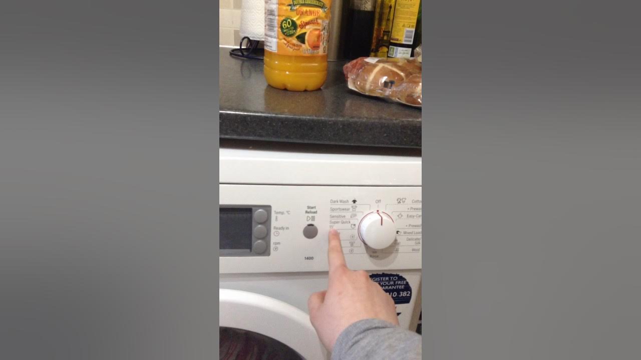 BOSCH EXXCEL 7 WASHER YouTube