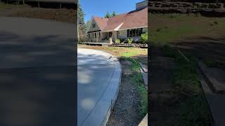 Pouring a huge driveway!!