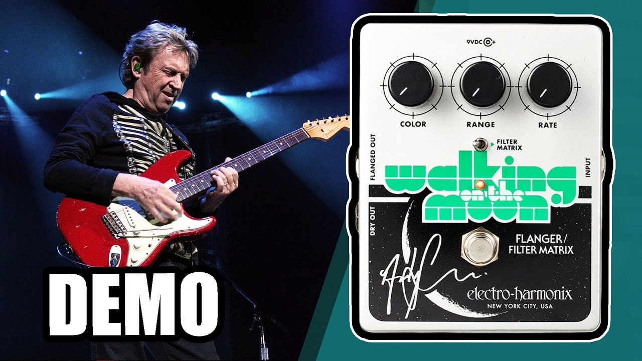 Electro Harmonix Andy Summers Walking on the Moon Flanger demo