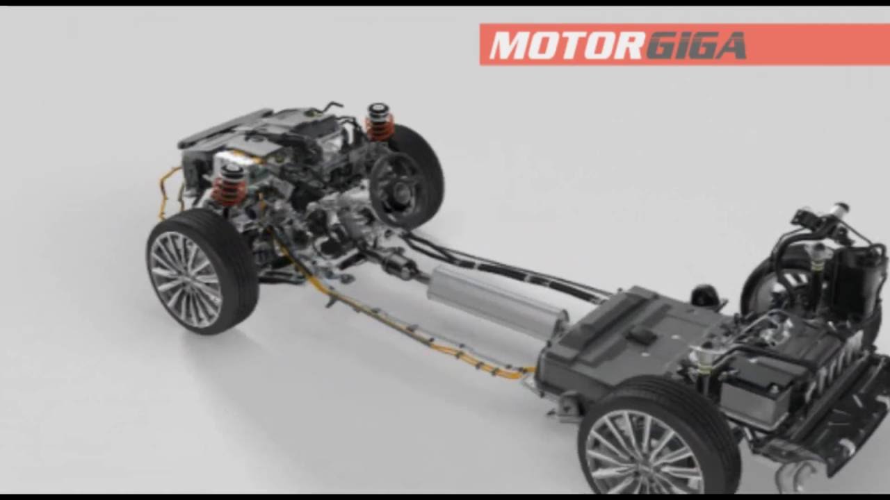 técnica ingles Cambio DSG en híbridos grupo VW