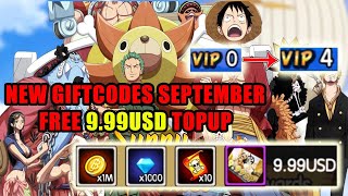 Sunny Pirates Going Merry New Giftcodes September - Free 9.99$ Topup One Piece Android iOS screenshot 2