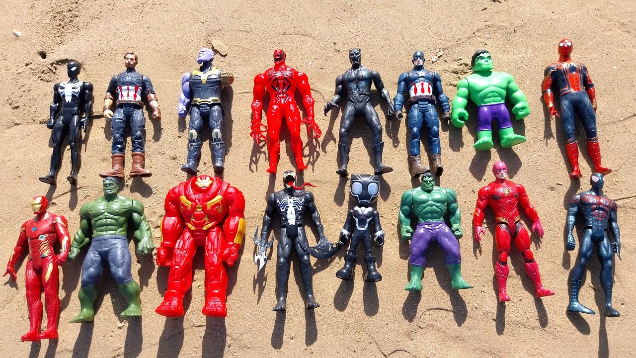 AVENGERS TOYS/Action Figures/CheapPrice/Spiderman, Thonas,Hulk,Venom,Ironman,Batman,Flash #21