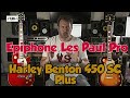 Epiphone Les Paul Standard Pro vs Harley Benton SC-450 Plus