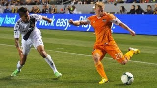 GOAL: Andrew Driver strikes low from distance | LA Galaxy vs Houston Dynamo