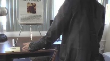 Fran Plays A Theremin For The First Time