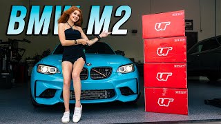 Sunni's Track-Driven BMW M2 Gets VR Forged Wheels!