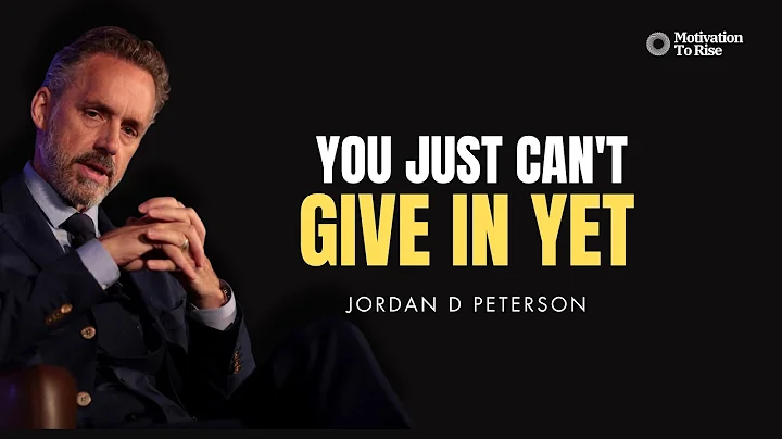 YOU JUST CAN'T GIVE IN YET - Powerful Motivational Speech | Motivation To Rise