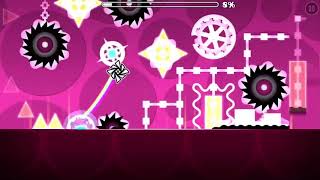 Electrodynamix v2 97% (medium demon) geometry dash.