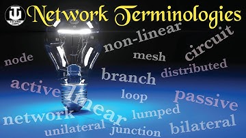 Network terminologies | DC Networks| Basic Electrical Engineering| Engineering Common Subject| CSVTU