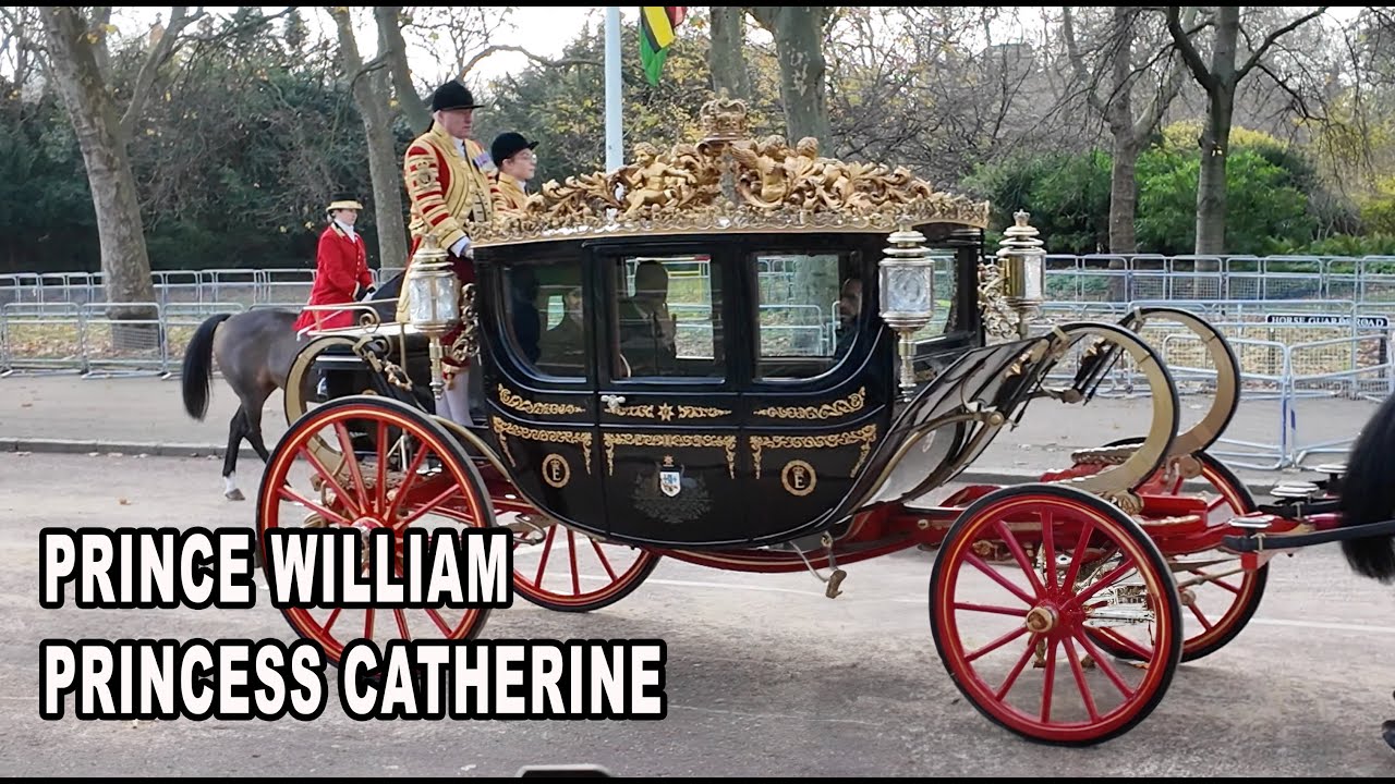 QATARI STATE VISIT: King Charles, The Emir of Qatar and his wife, Prince William, Princess Catherine