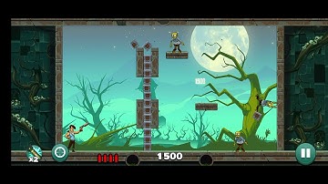 Stupid Zombies Chapter 1 Stage 1 Level 24