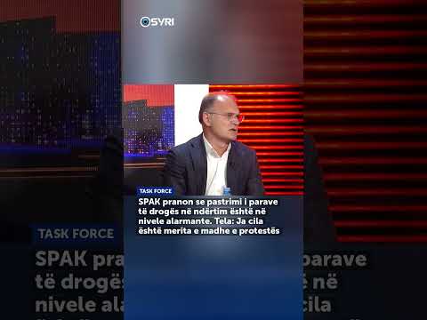 SPAK pranon se pastrimi i parave të drogës në ndërtim është në nivele alarmante.Tela:Ja cila është.. - SHORTS