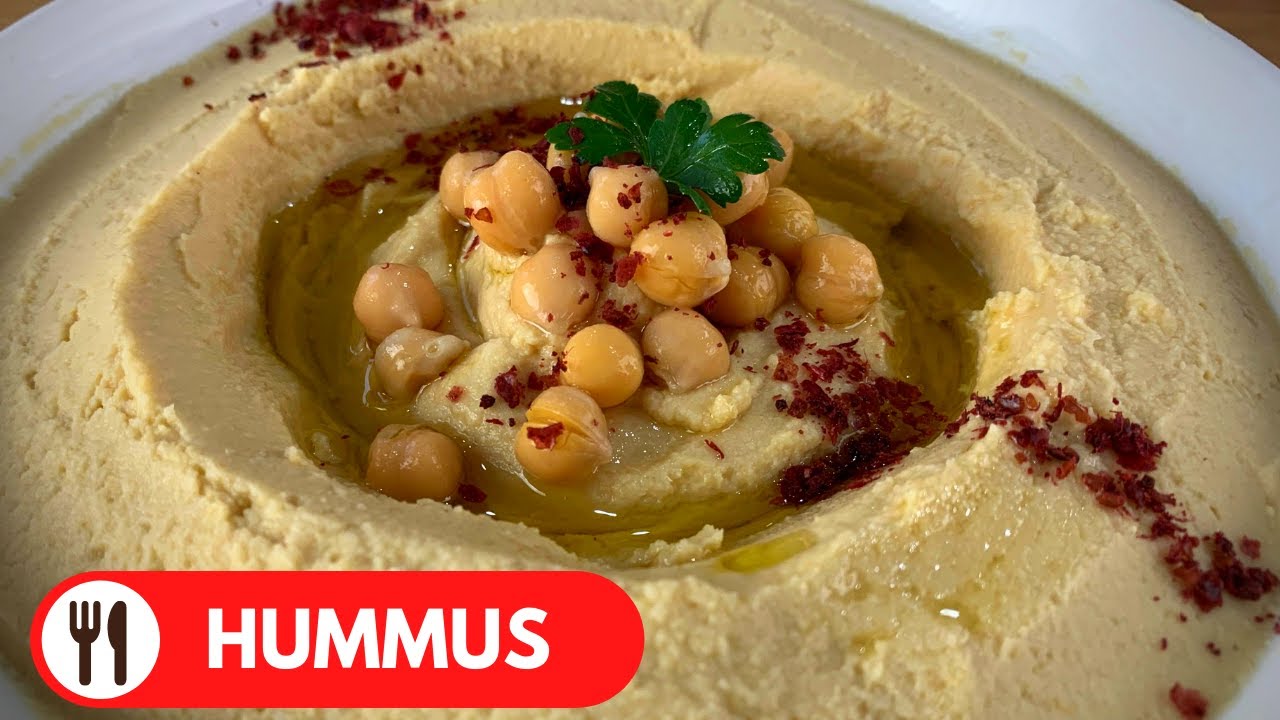 COMO HACER HUMMUS DE GARBANZO | FACIL Y RAPIDO