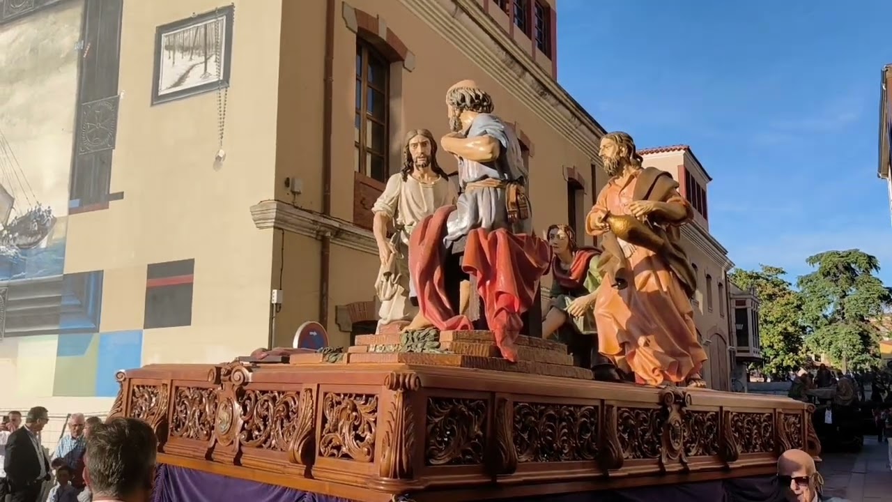  Traslado Pasos Vera Cruz(Entrada a Carpa), Zamora 2025.