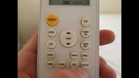 Carrier Comfort Mini-split Remote instructions and filter cleaning