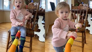 Paper Roll Drop | Fun Toddler Activities screenshot 4