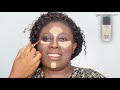 MAKEUP TRANSFORMATION FOR DARK SKIN WOC