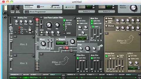 How to make Dirty Dubstep Bass in Reason 4 and 5(Part 1/2)