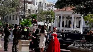 Harley Quinn in The Suicide Squad 2 grabaciones en Panamá.