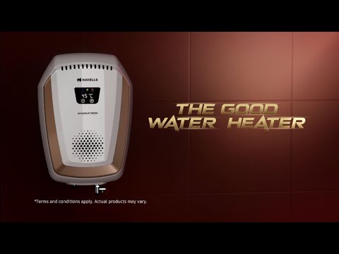 How Big Were Early Water Heaters For Bathrooms?