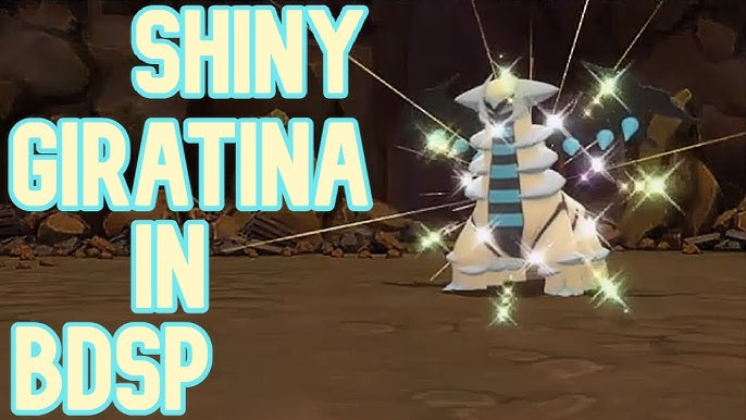 Shiny Giratina from Platinum's Distortion World after just 2344 SRs!