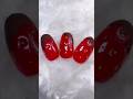 ぷっくりいちごチョコネイルのやり方🍓／簡単／セルフネイル／ジェルネイル #nailart #ジェルネイル #nails