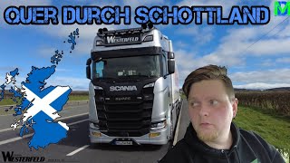 Der Möbelkutscher LKW Doku #Quer durch Schottland