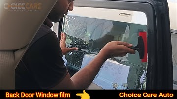 Perfect Back Door Window Film Installation | Step-by-Step Tinting Tutorial Like a Pro