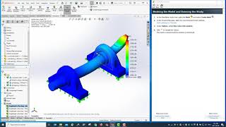 SolidWorks Simulation Tutorial 4   Frequency Analysis