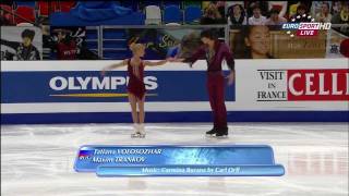 Tatiana Volosozhar Maxim Trankov WC 2011 SP